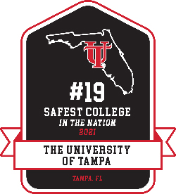 #19 Safest School in the Nation 2021 ɫƵ Tampa, Florida Badge